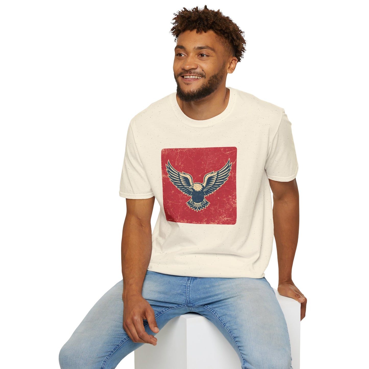 Soaring Free - Vintage Eagle T-Shirt