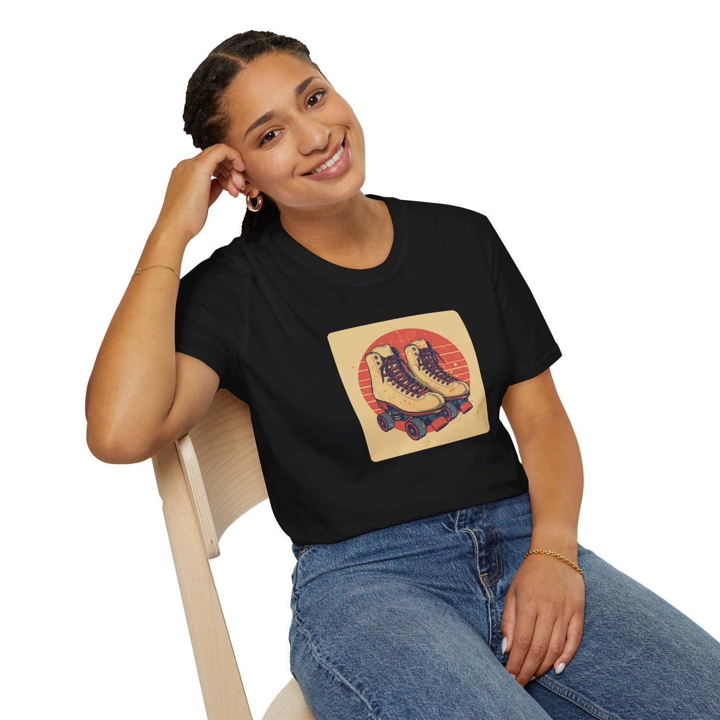 Retro Roller Skates T-Shirt