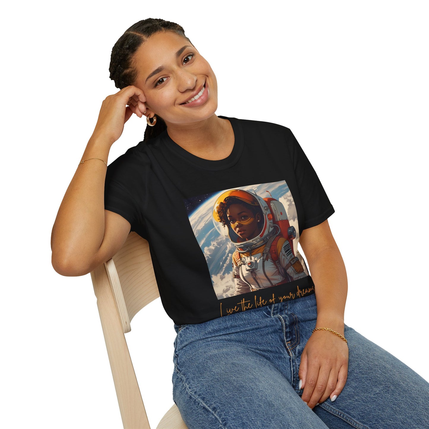 Live the Life of Your Dreams – Cosmic Astronaut Tee