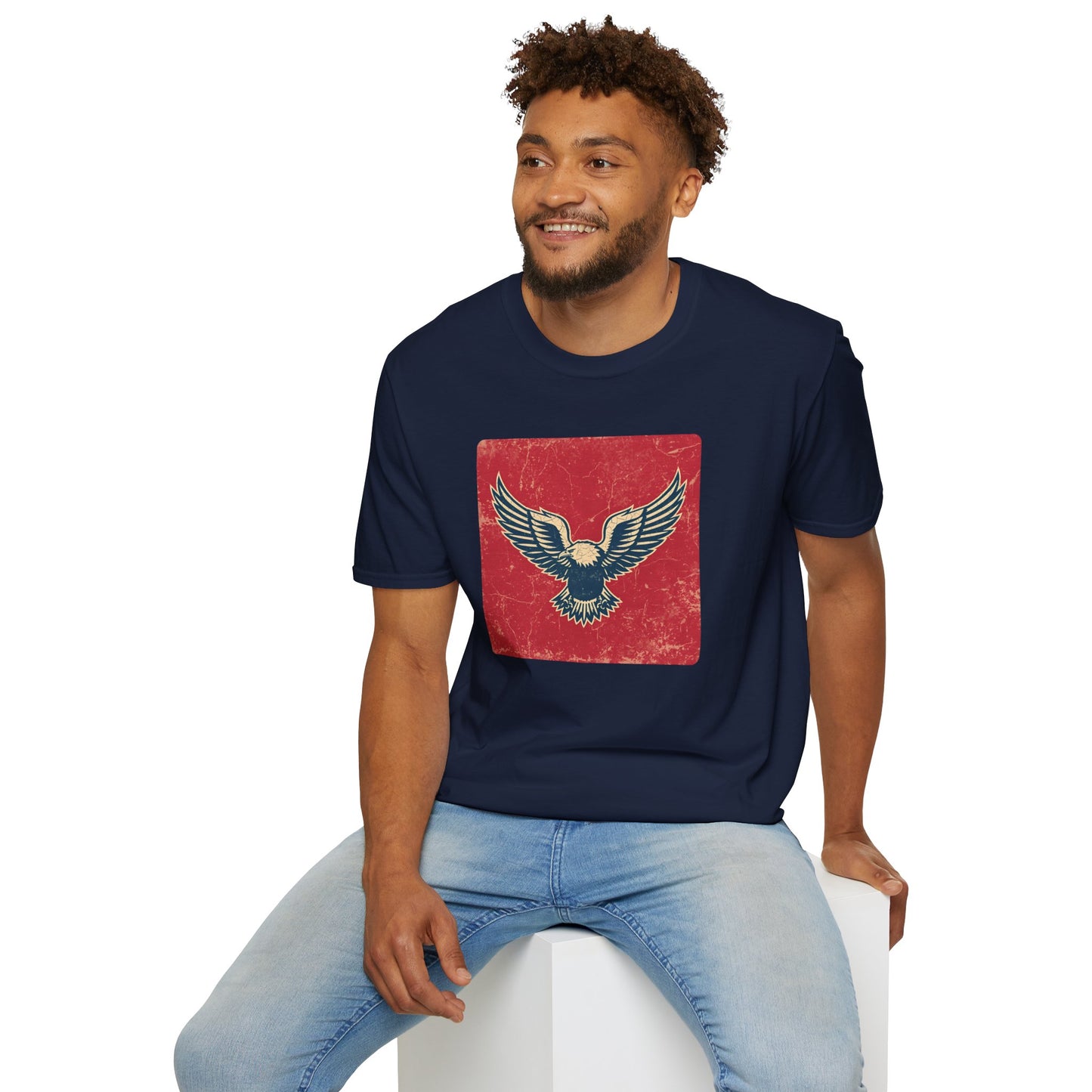 Soaring Free - Vintage Eagle T-Shirt