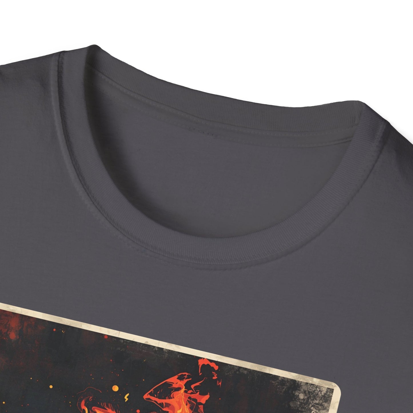 Burning Mixtape Memories - Vintage Cassette Fire T-Shirt