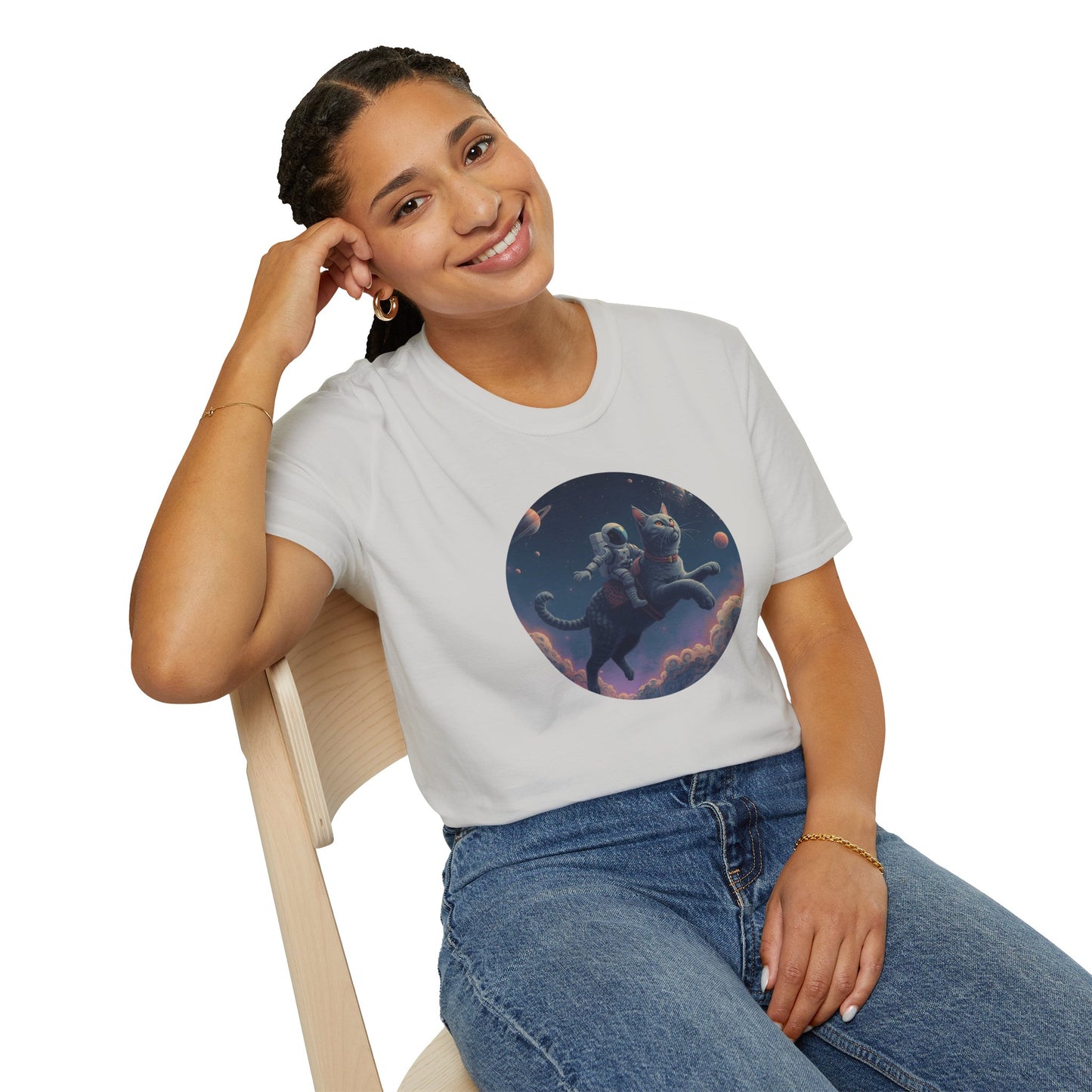 Cosmic Cat Adventure T-Shirt