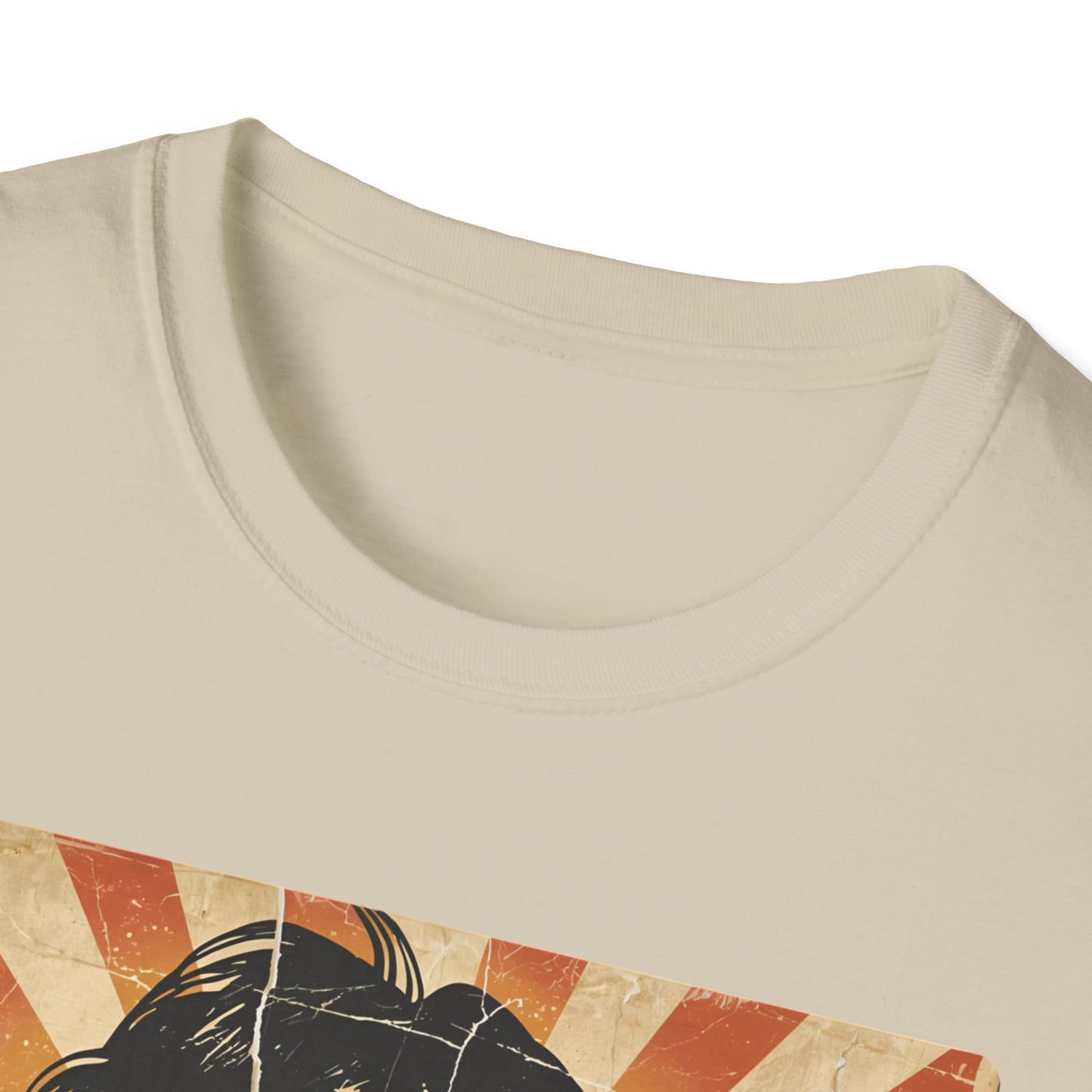 Vintage Rock Legend T-Shirt — Retro Music Icon Headshot Tee