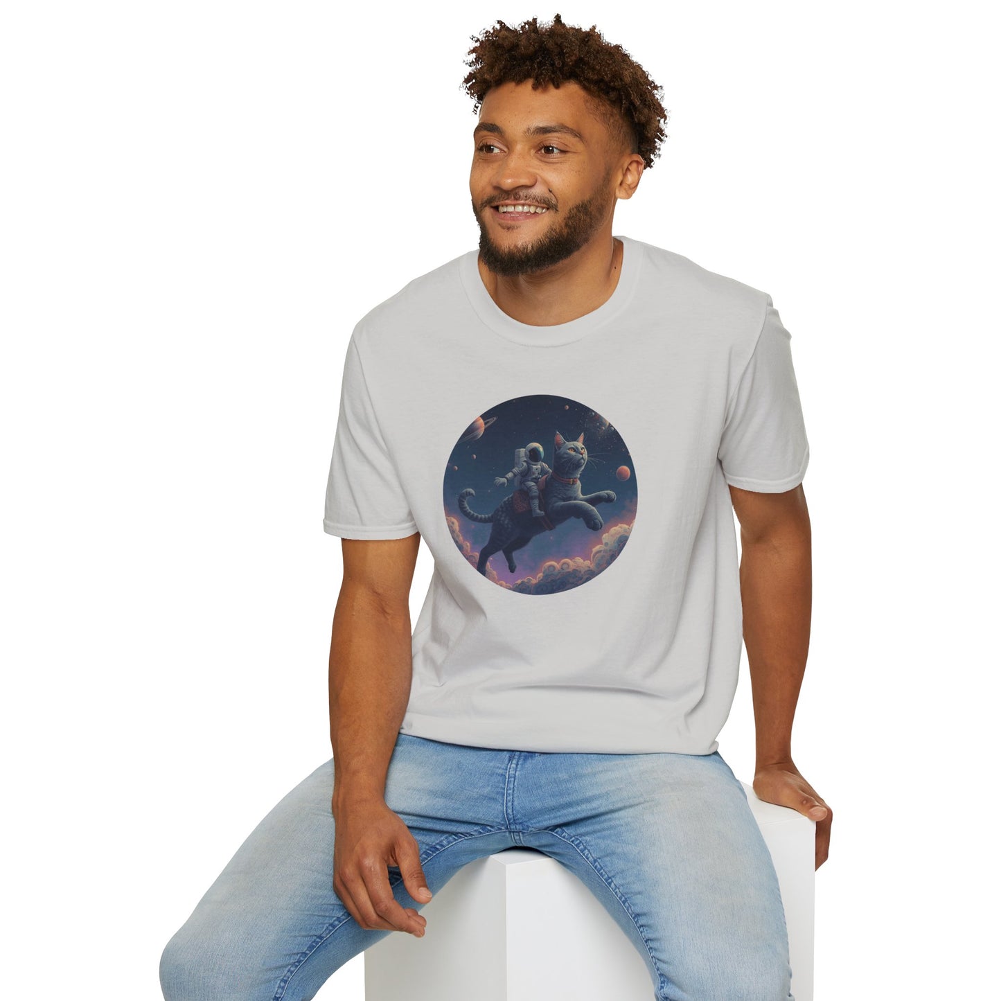 Cosmic Cat Adventure T-Shirt