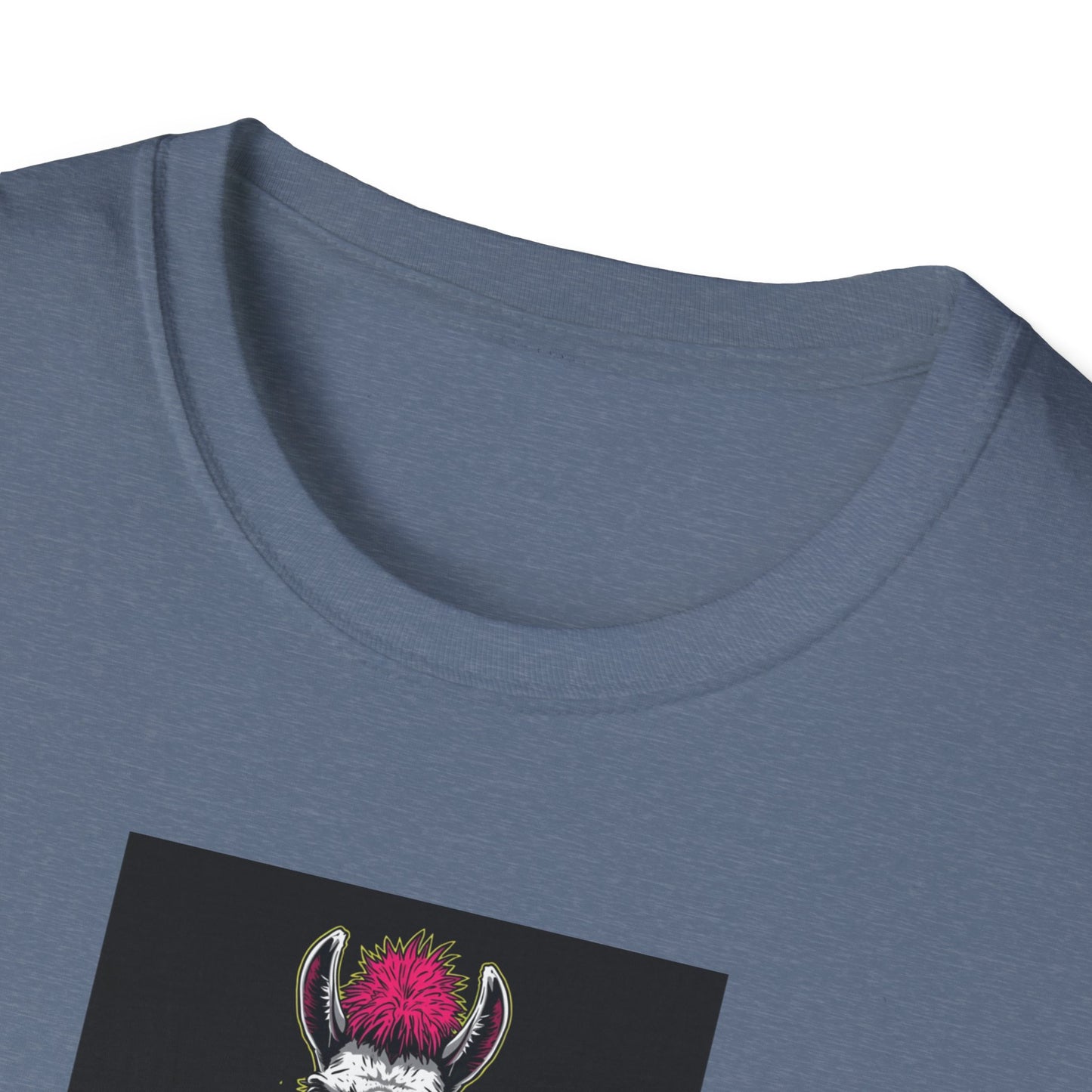 Spit Happens, Motherfcker T-Shirt – Grungy Punk Llama Street Art Tee