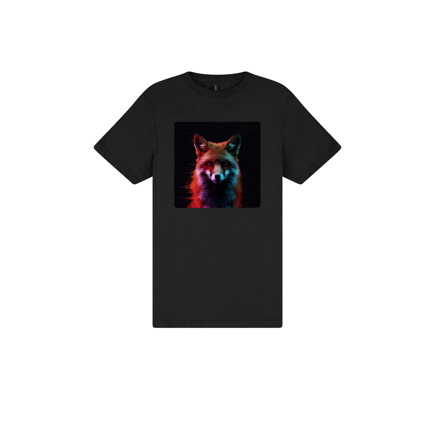 Black front flat lay