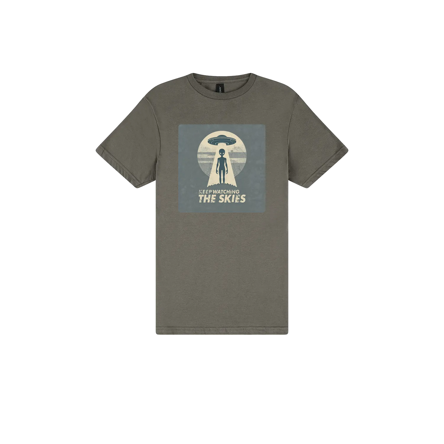 Charcoal front flat lay