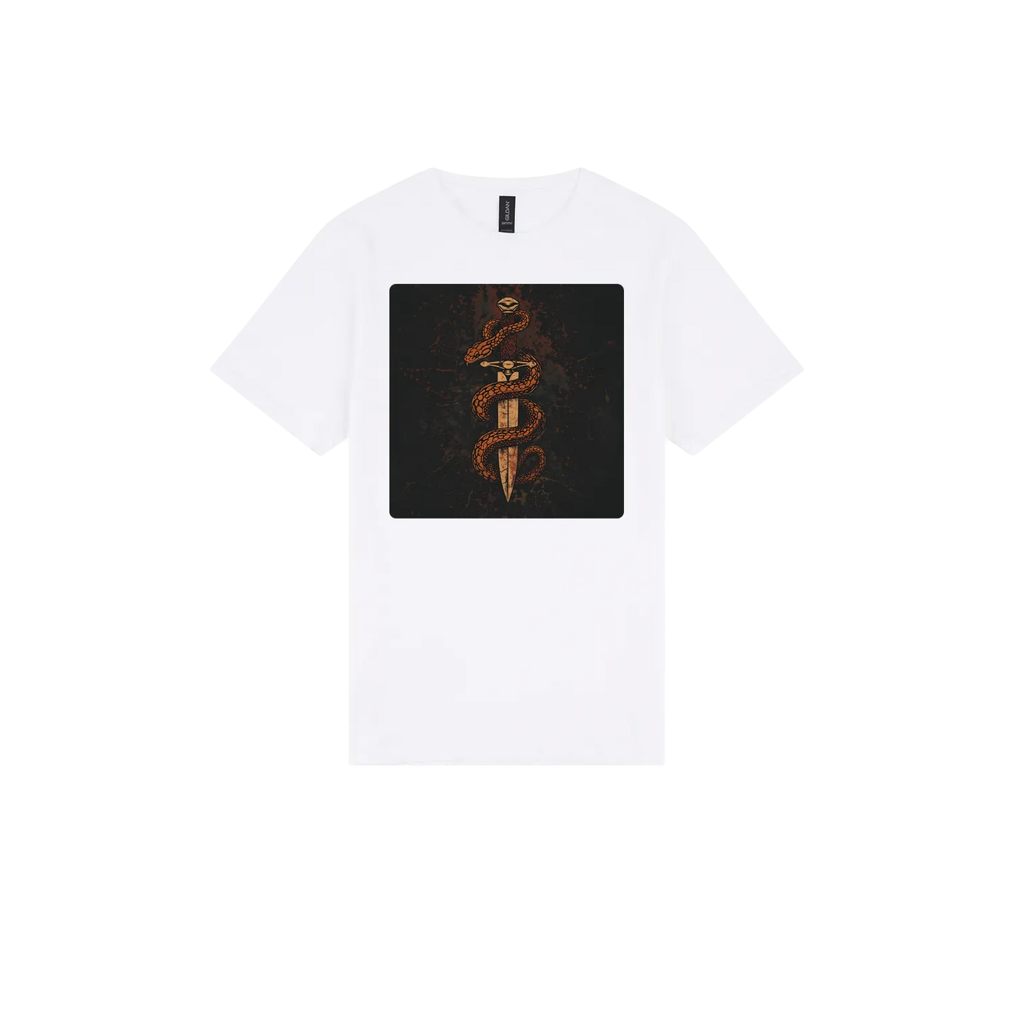 White front flat lay