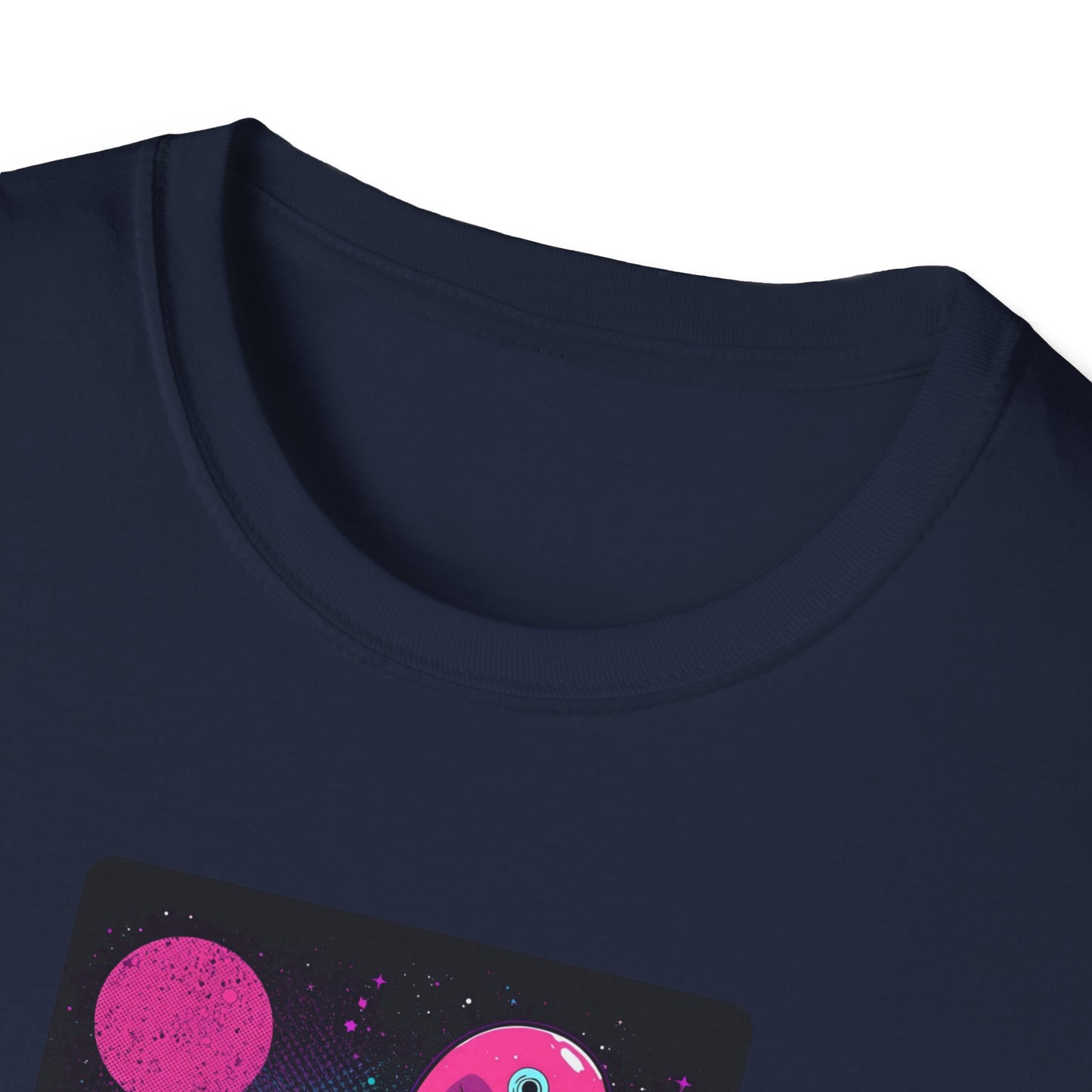 Floating Through Fckery T-Shirt – Surreal Astronaut Flamingo Space Tee