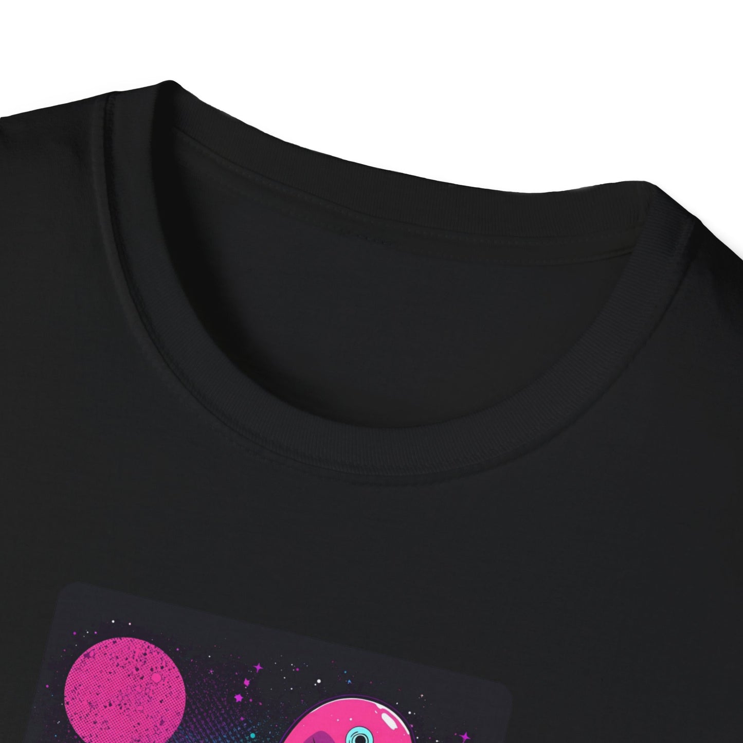 Floating Through Fckery T-Shirt – Surreal Astronaut Flamingo Space Tee