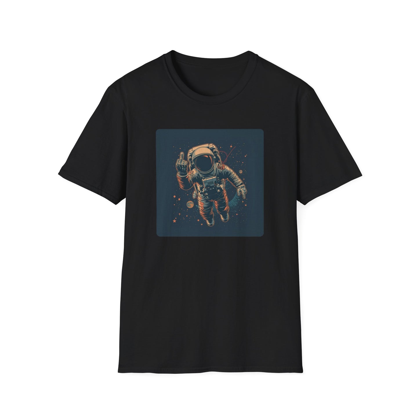 Gravity – Retro Rebel Astronaut Tee