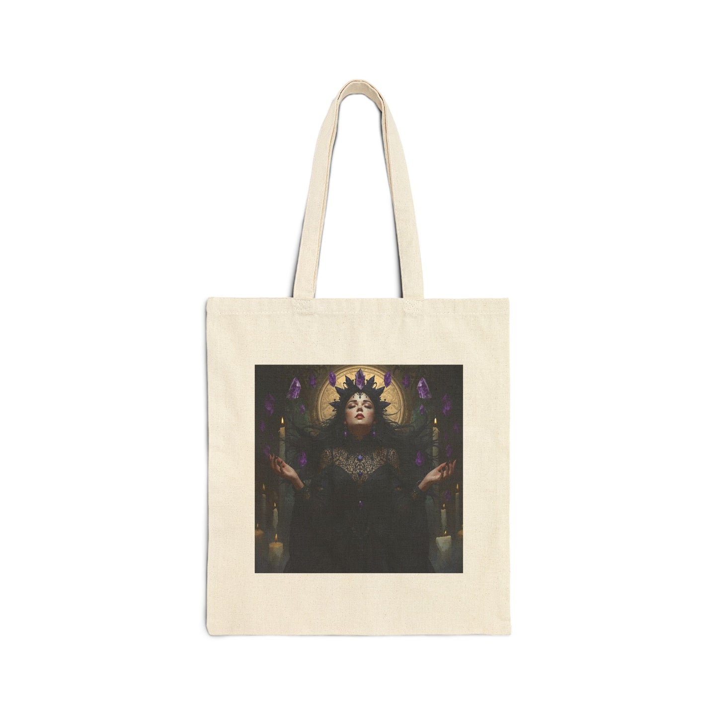 Amethyst Vision Tote Bag in Natural
