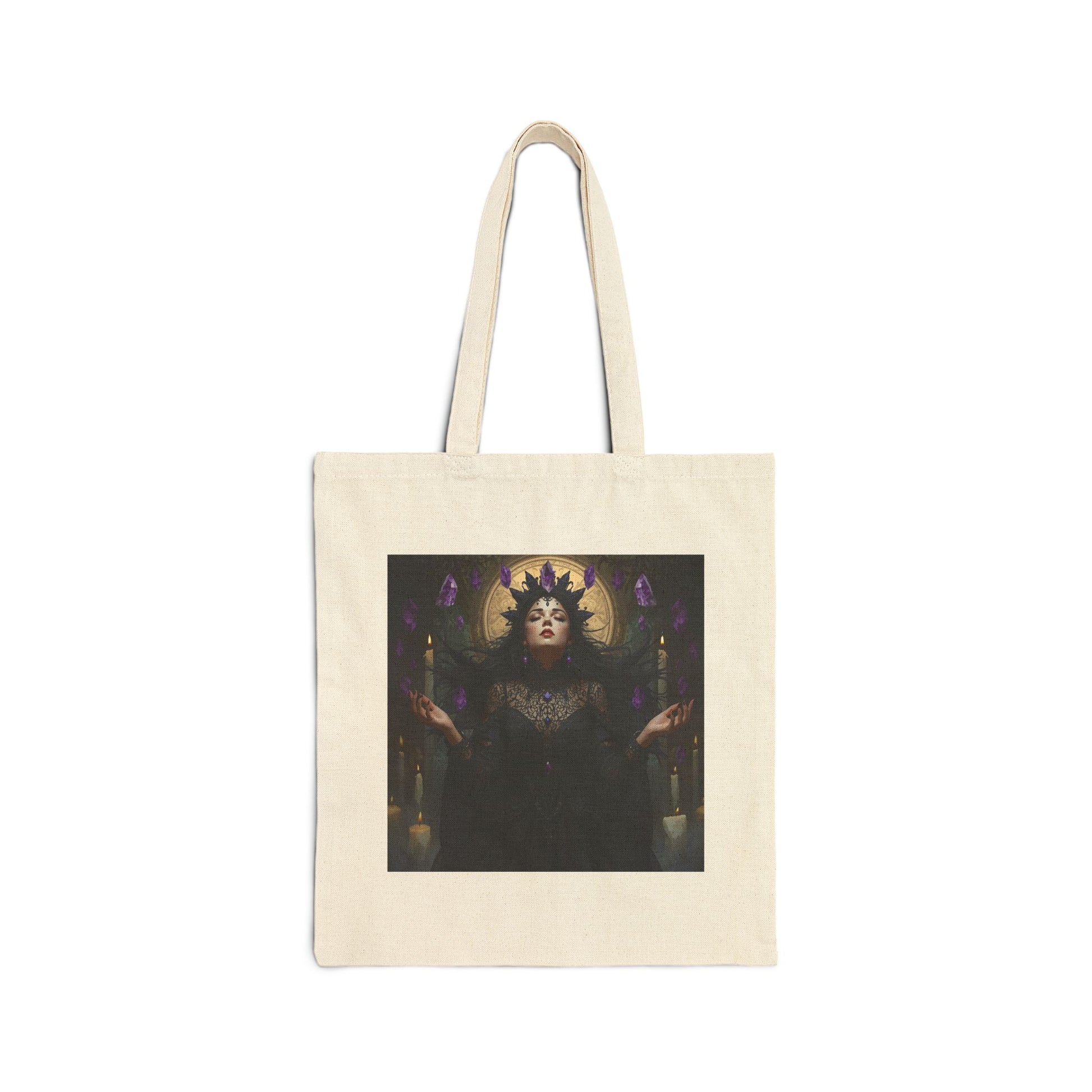 Amethyst Vision Tote Bag in Natural