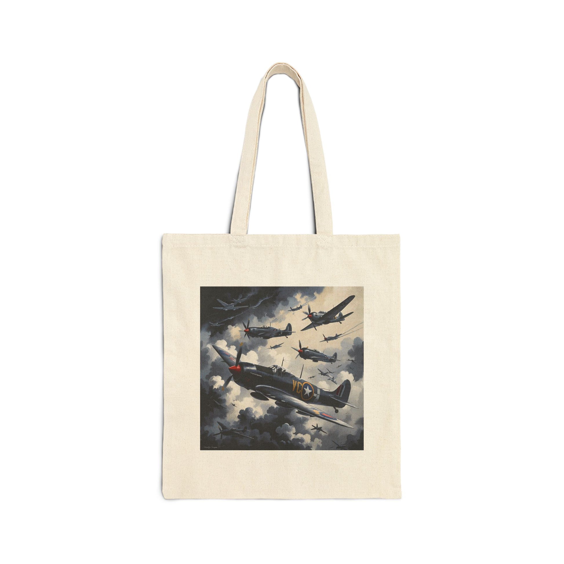 Sky Dominion Tote Bag in Natural