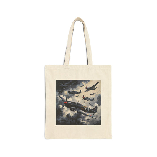 Sky Dominion Tote Bag in Natural