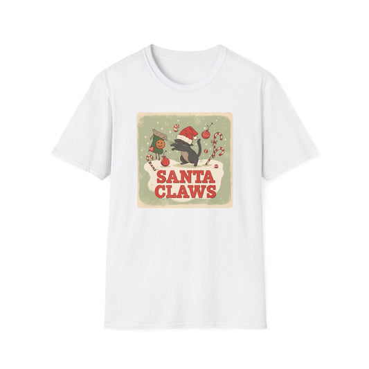 Santa Claws Festive T-Shirt