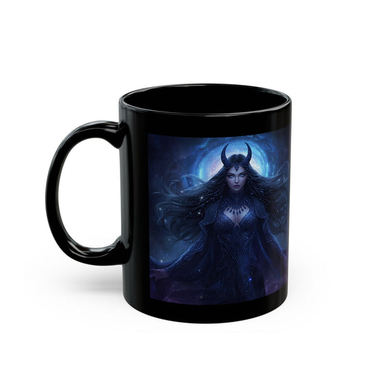 Nyx – Goddess of the Night Coffee Mug
- front view