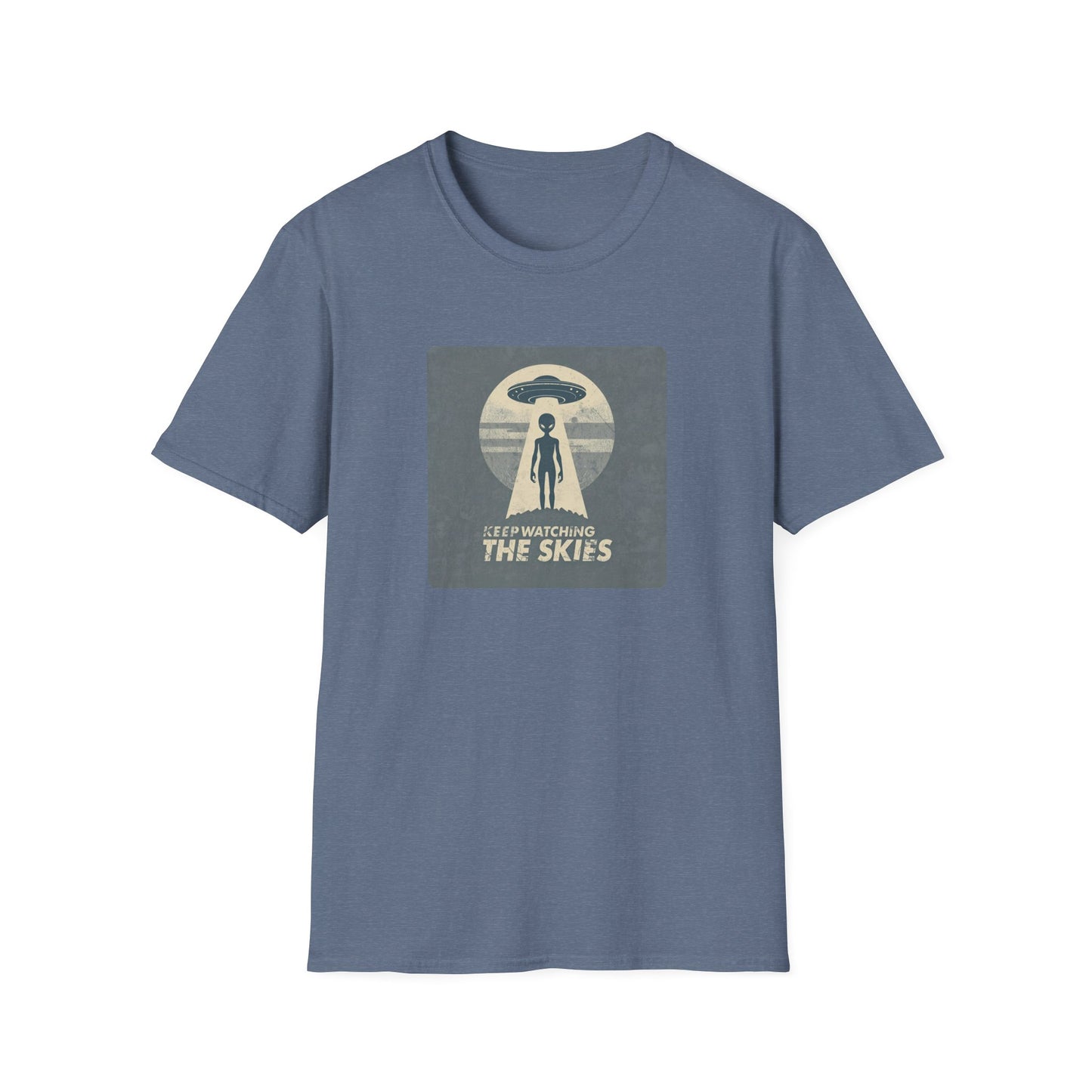 Keep Watching the Skies T-Shirt — Vintage UFO Encounter Graphic Tee