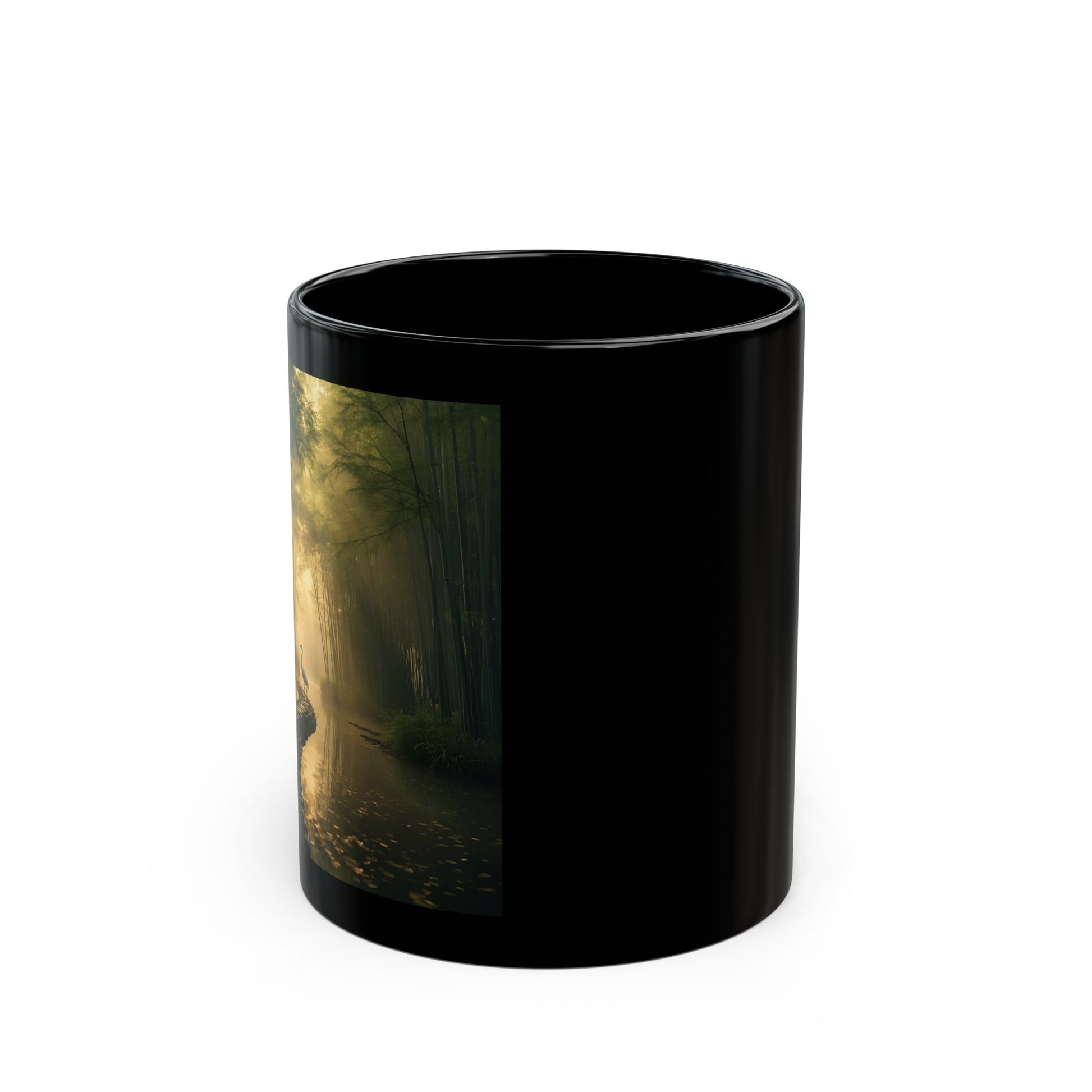 Whispers of the Bamboo Grove Mug - side view