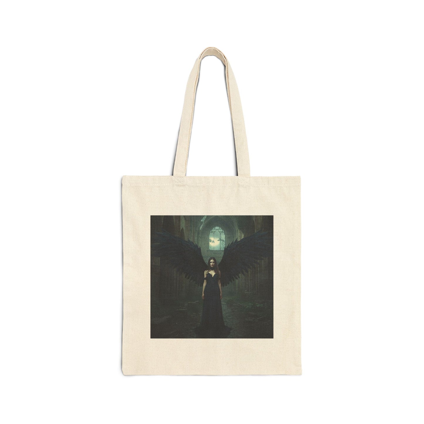 Wings of Ruin Tote Bag in Natural
