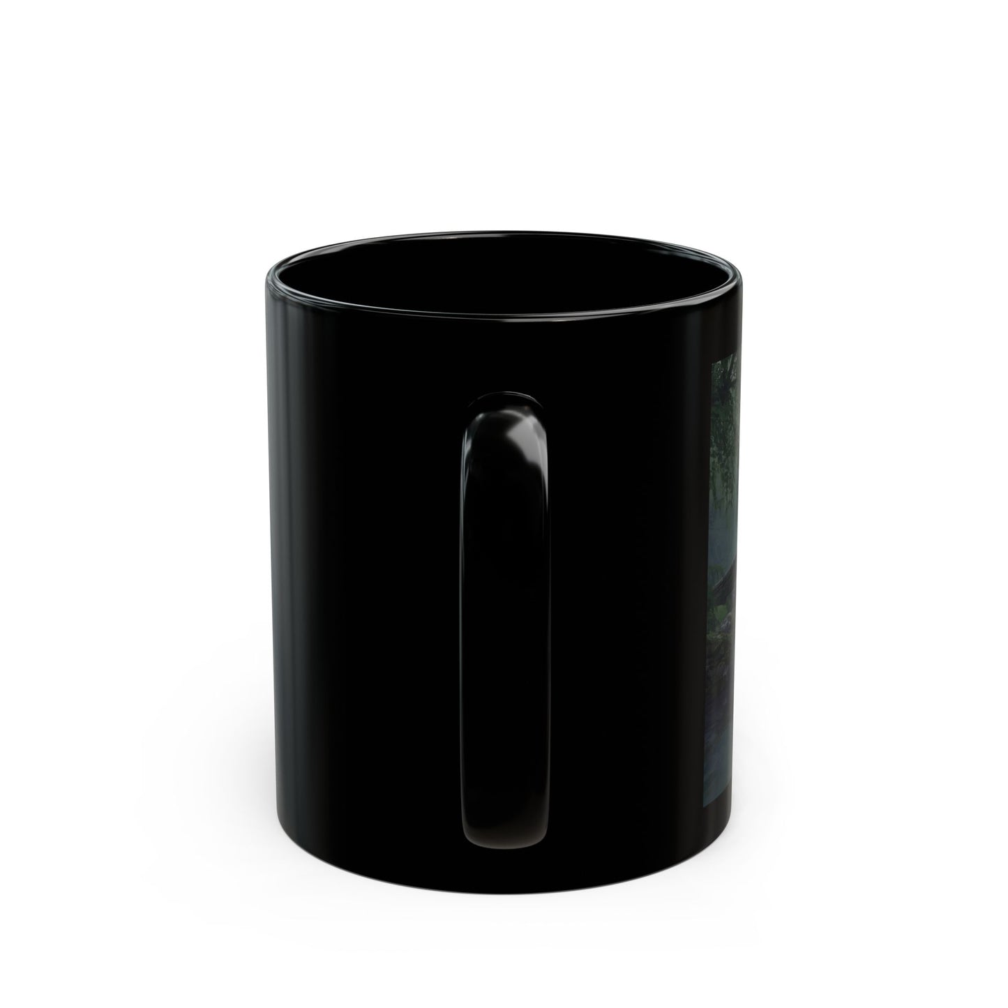 Bridge Over Morning Mist Mug - side view