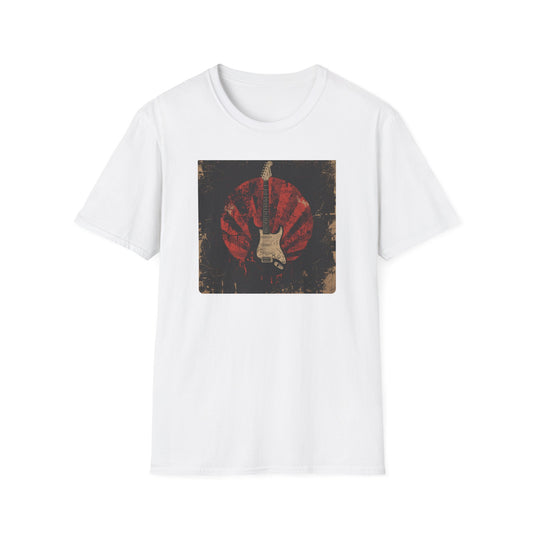 Rise of Sound - Vintage Guitar Sun Tee in White