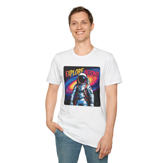 Astronaut Explore Beyond T-Shirt in White