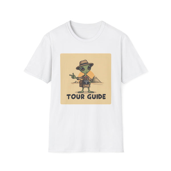 Alien Tour Guide T-Shirt in White