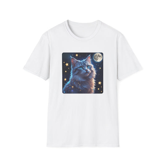 Celestial Cat Dreams T-Shirt