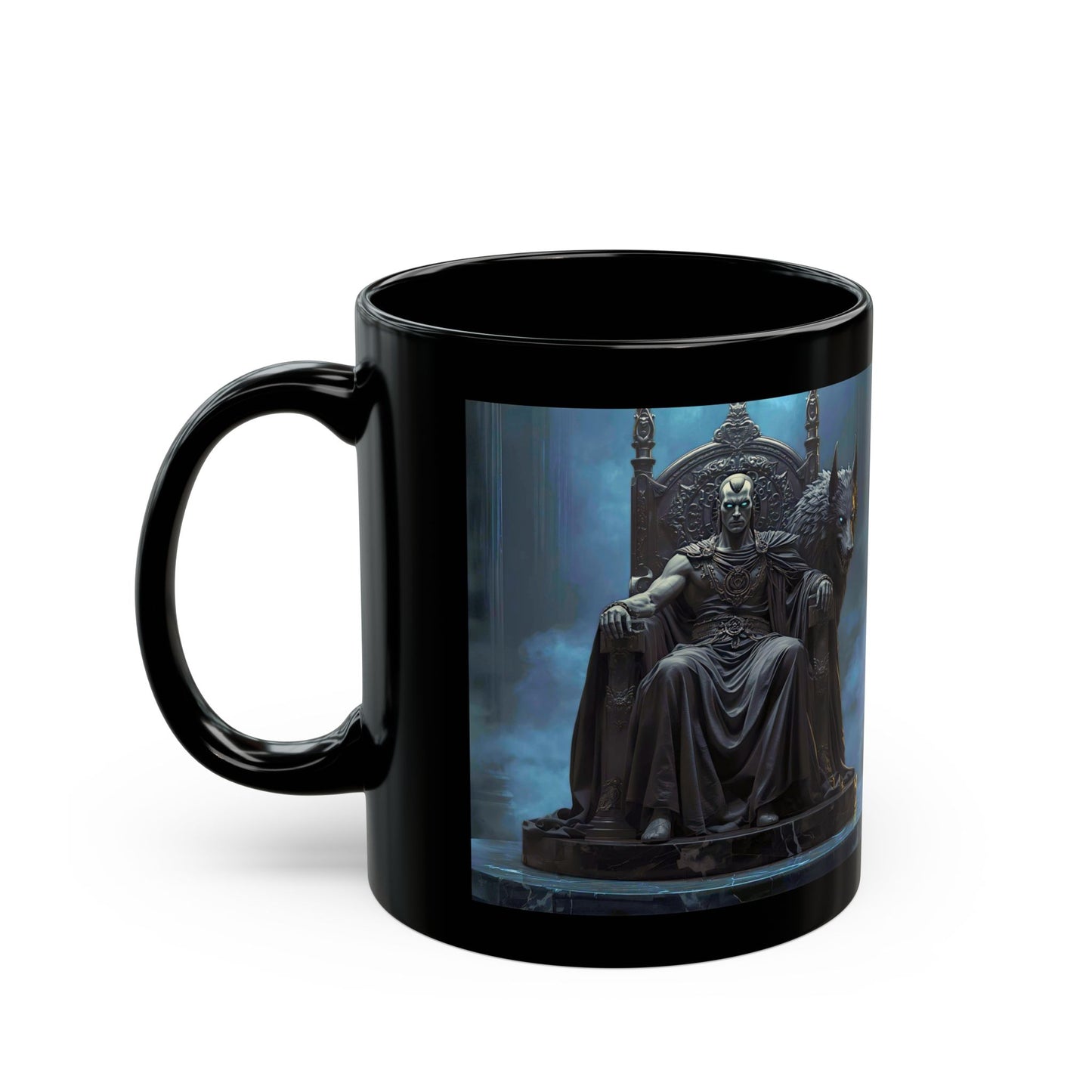Hades Mug with underworld god artwork