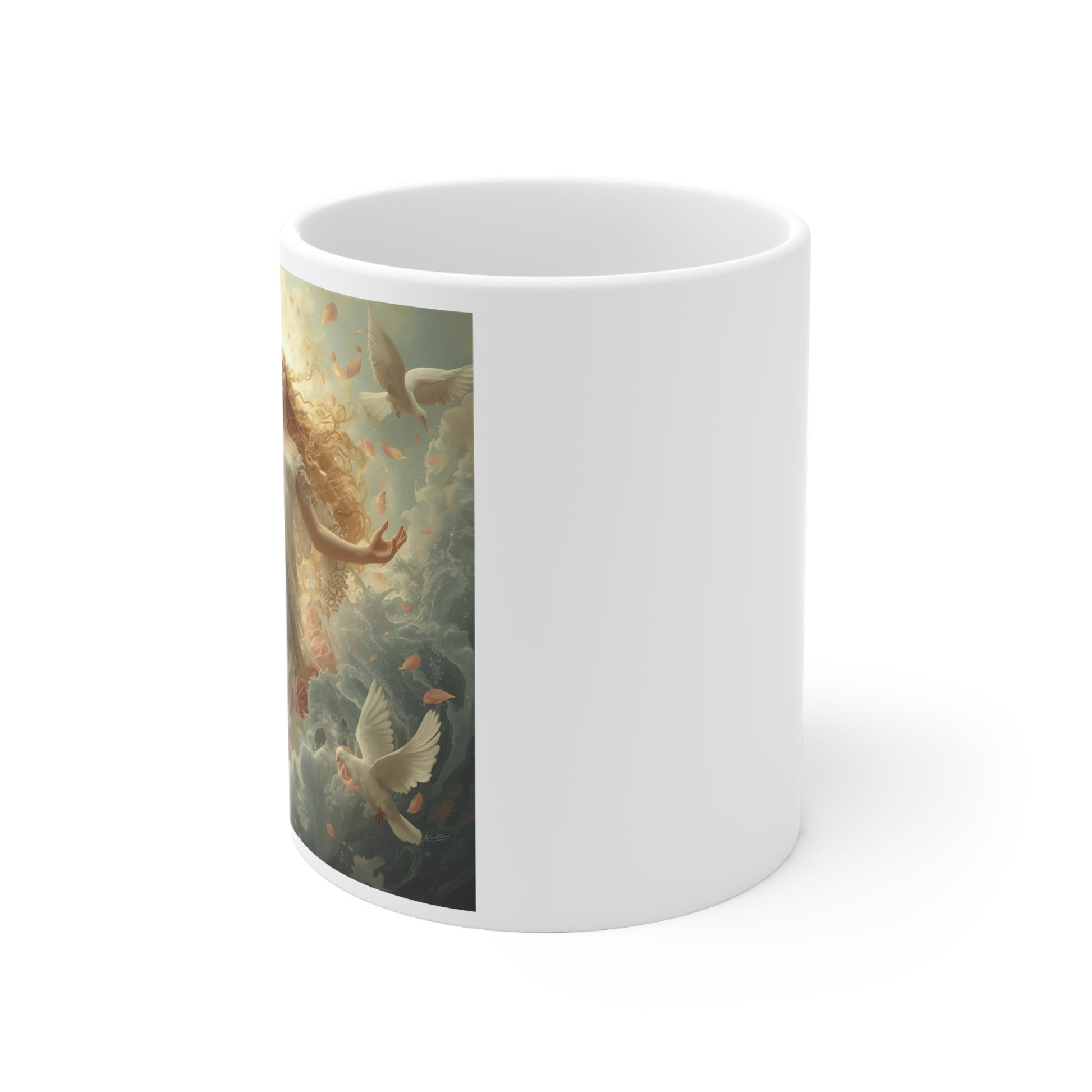 Aphrodite – Goddess of Love and Beauty Mug - side view