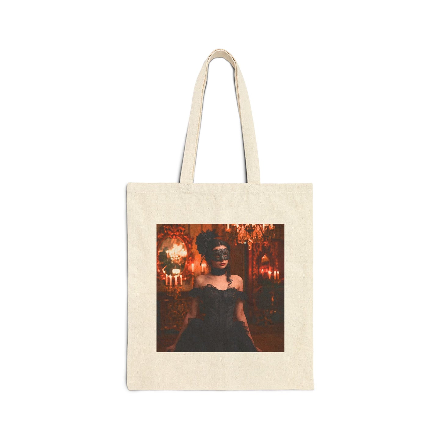 Masquerade of Decay Tote Bag in natural