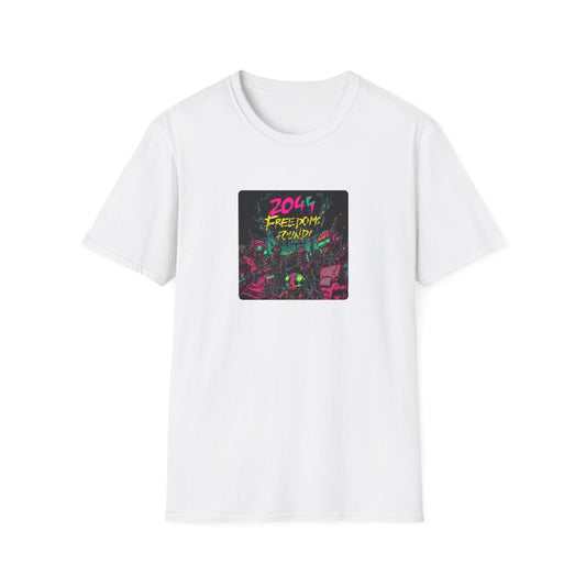 2044 Freedom Found - Cyberpunk T-Shirt