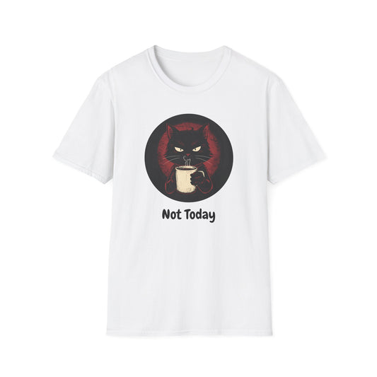 Not Today Cat T-Shirt - Grumpy Cat with Attitude