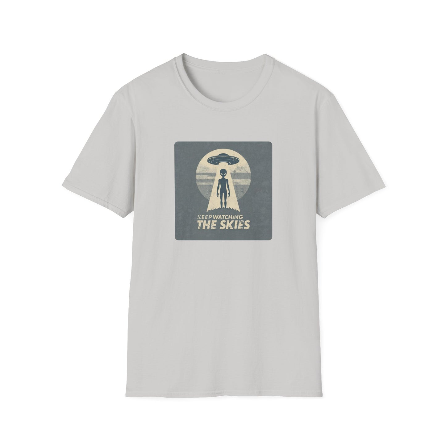 Keep Watching the Skies T-Shirt — Vintage UFO Encounter Graphic Tee