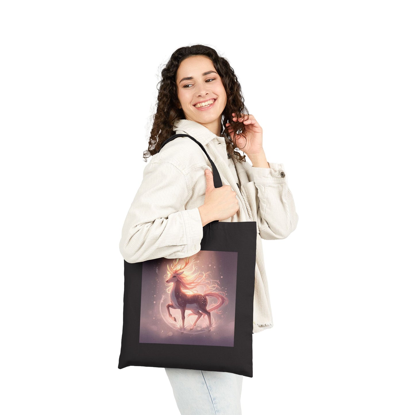 Kirin’s Grace - Tote Bag in Black