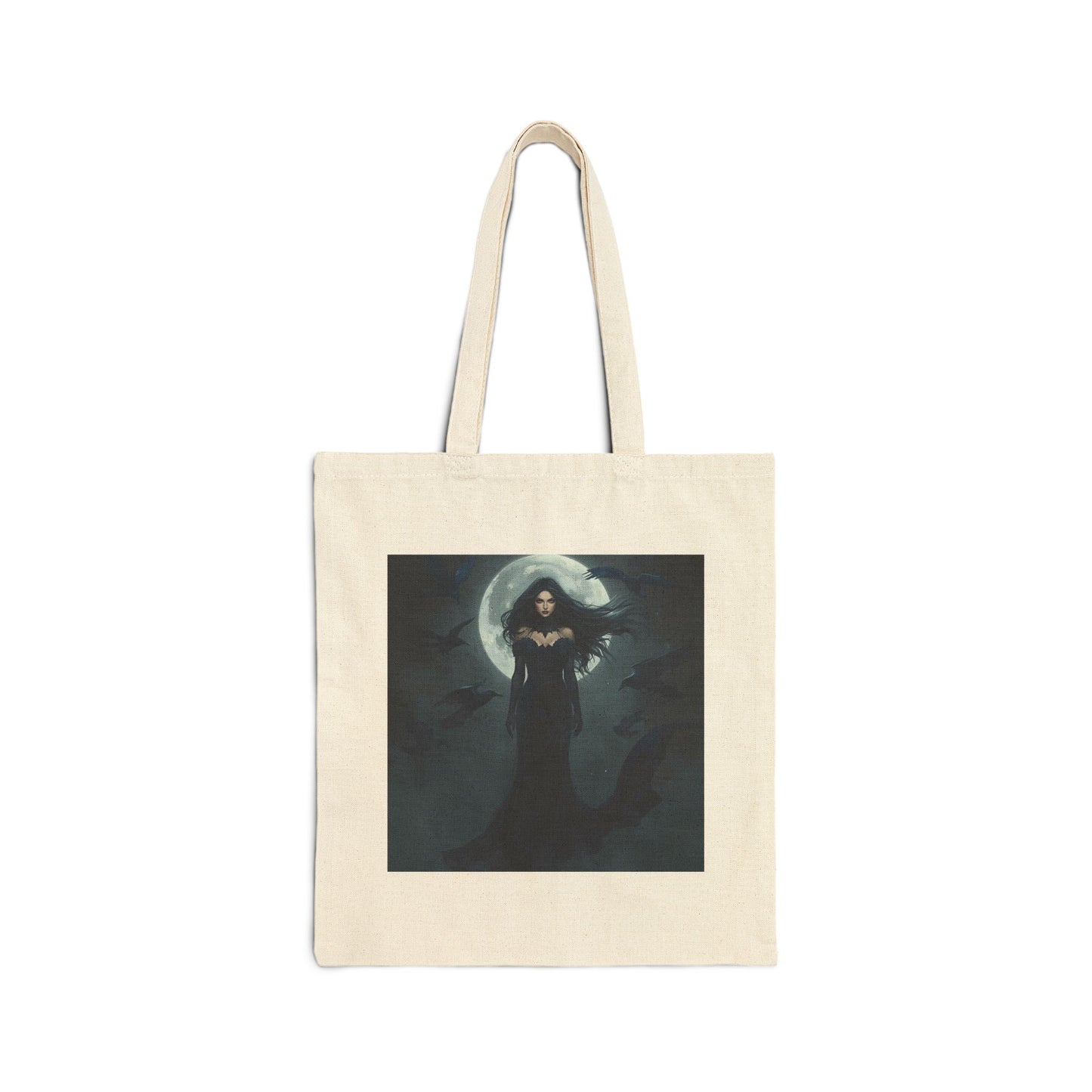 Moonlit Enchantress Tote Bag in Natural