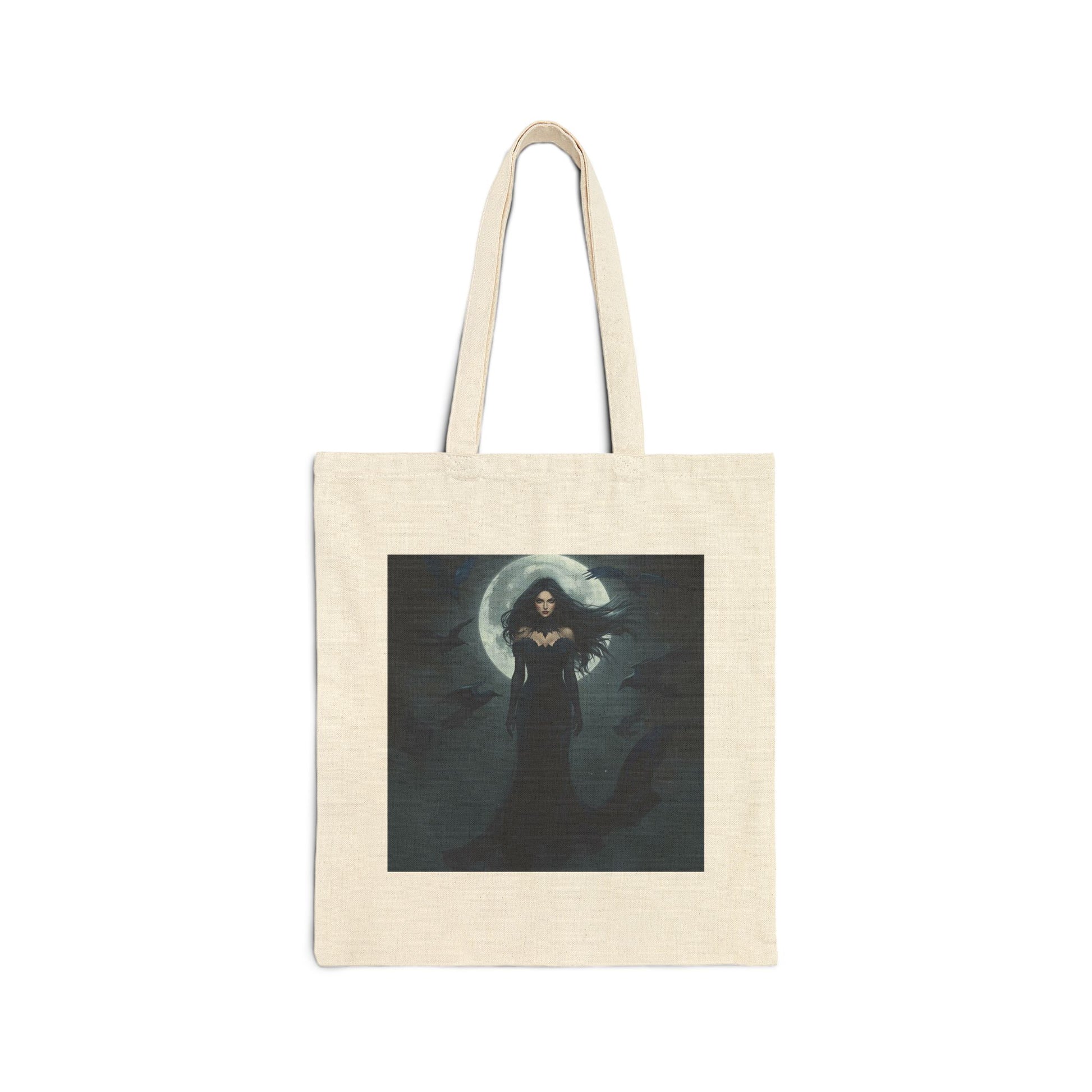 Moonlit Enchantress Tote Bag in Natural