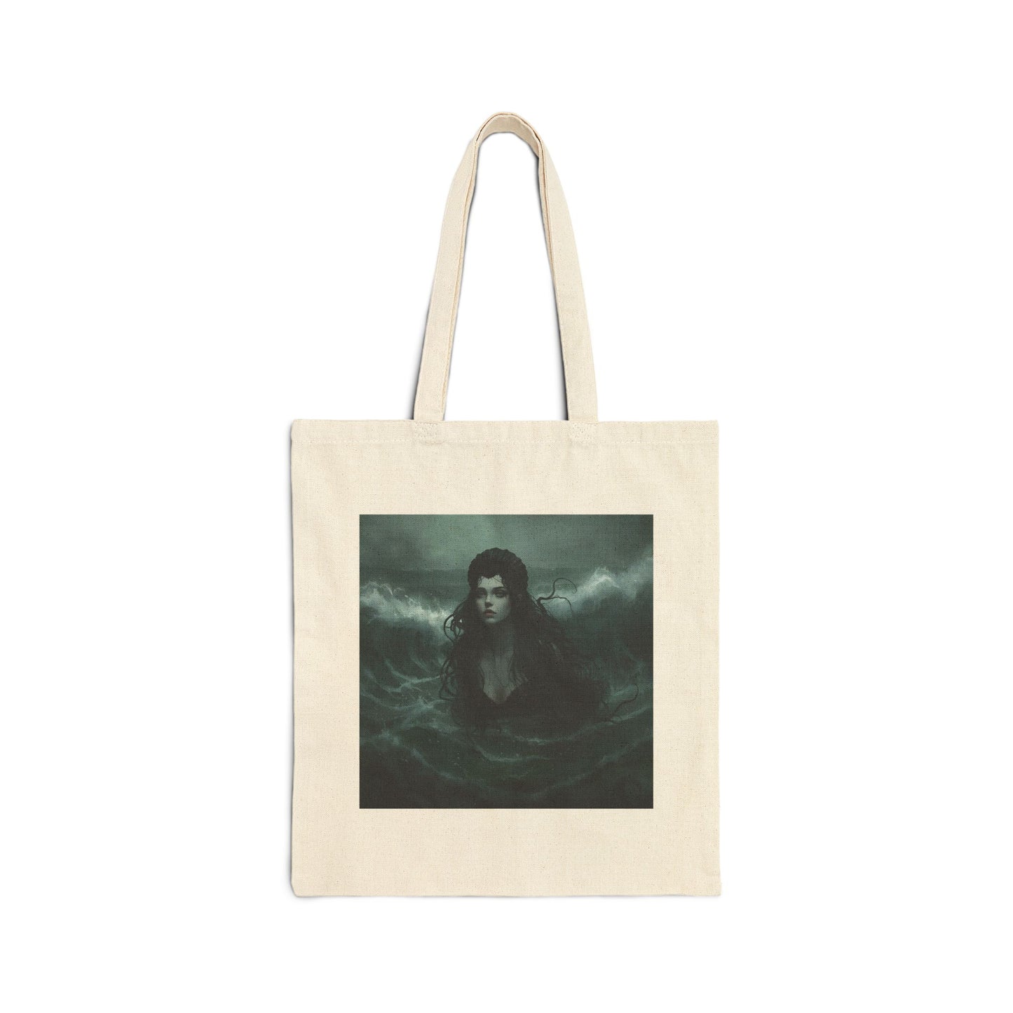 Siren of Shadows Tote Bag in Natural