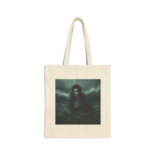 Siren of Shadows Tote Bag in Natural