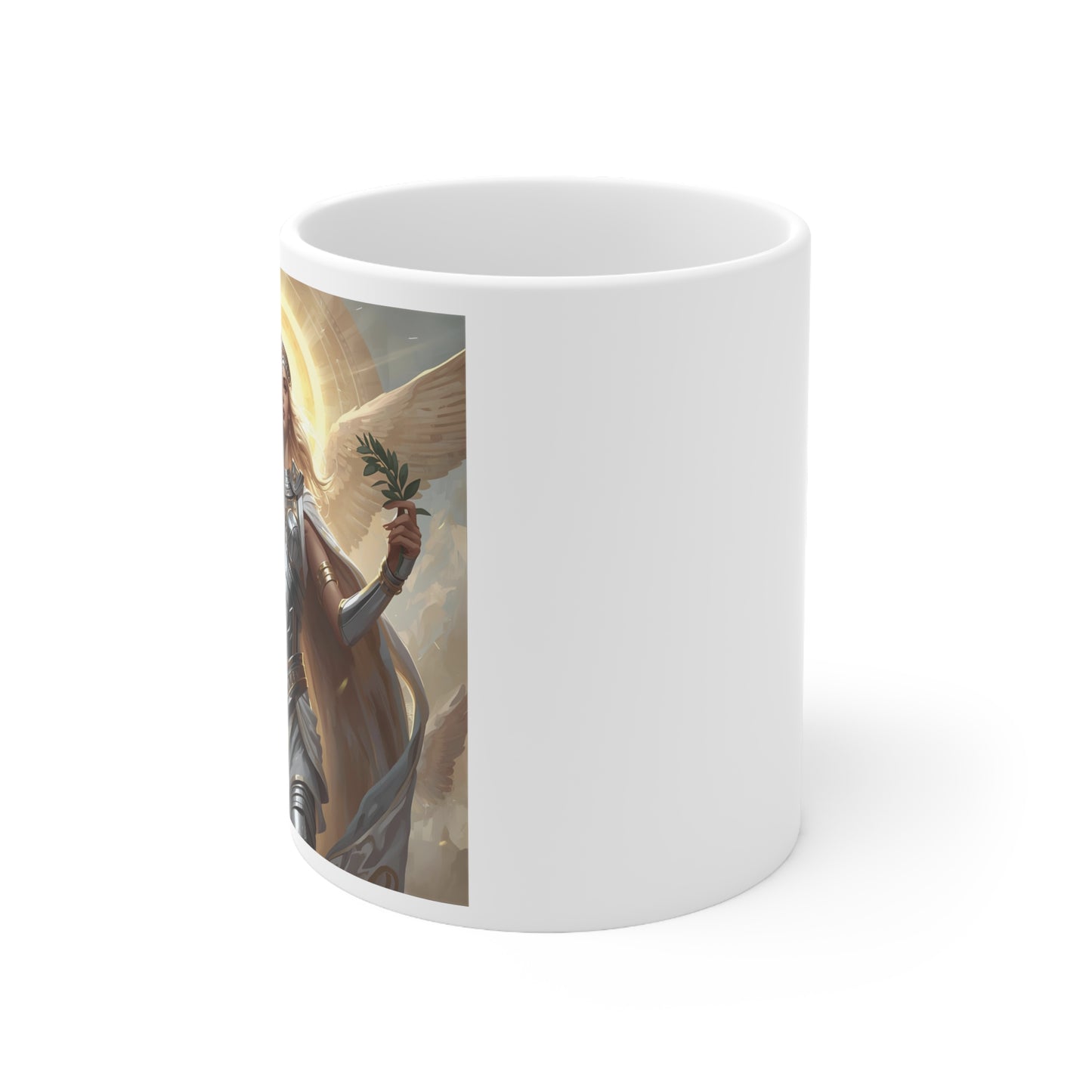 Athena - Mind of the Warrior Mug - side view