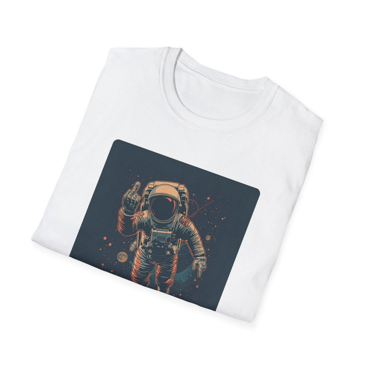 Gravity – Retro Rebel Astronaut Tee