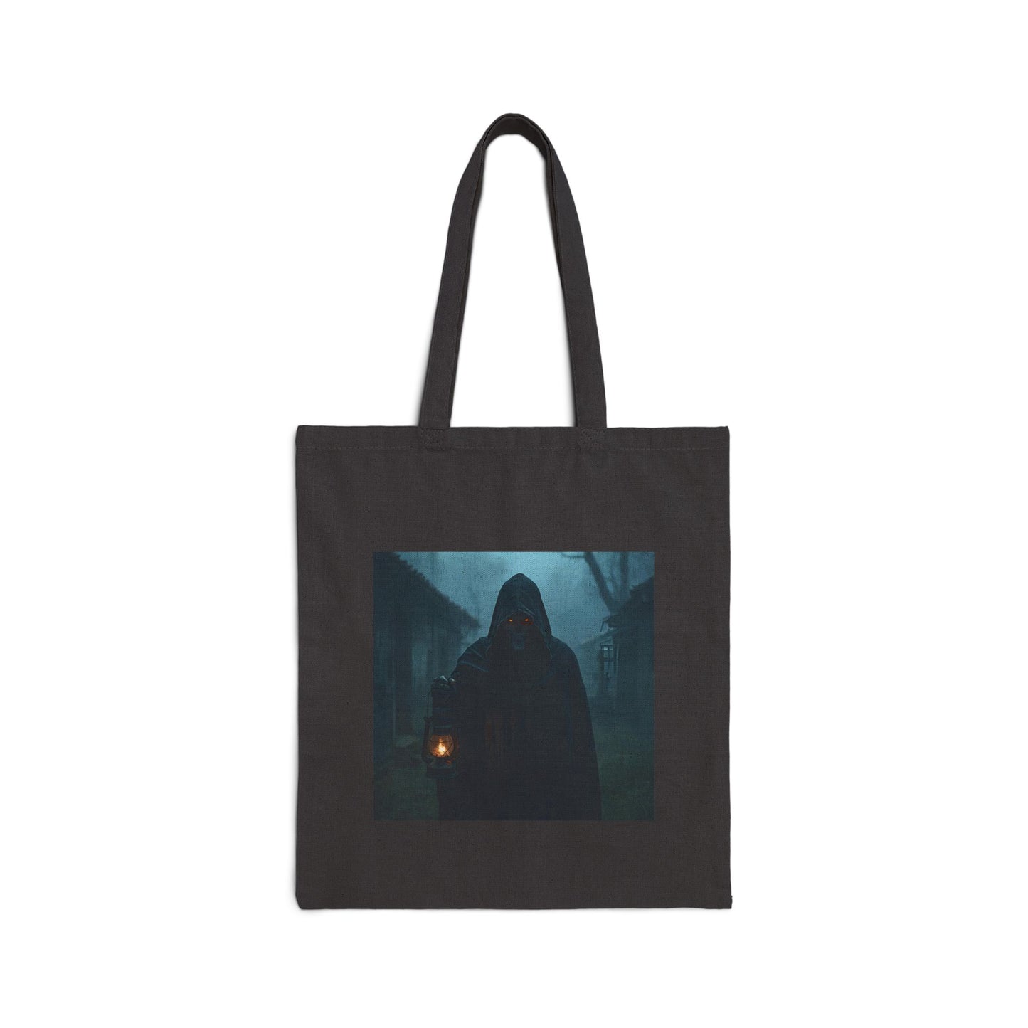 The Lantern of the Lost - Tote Bag in Black