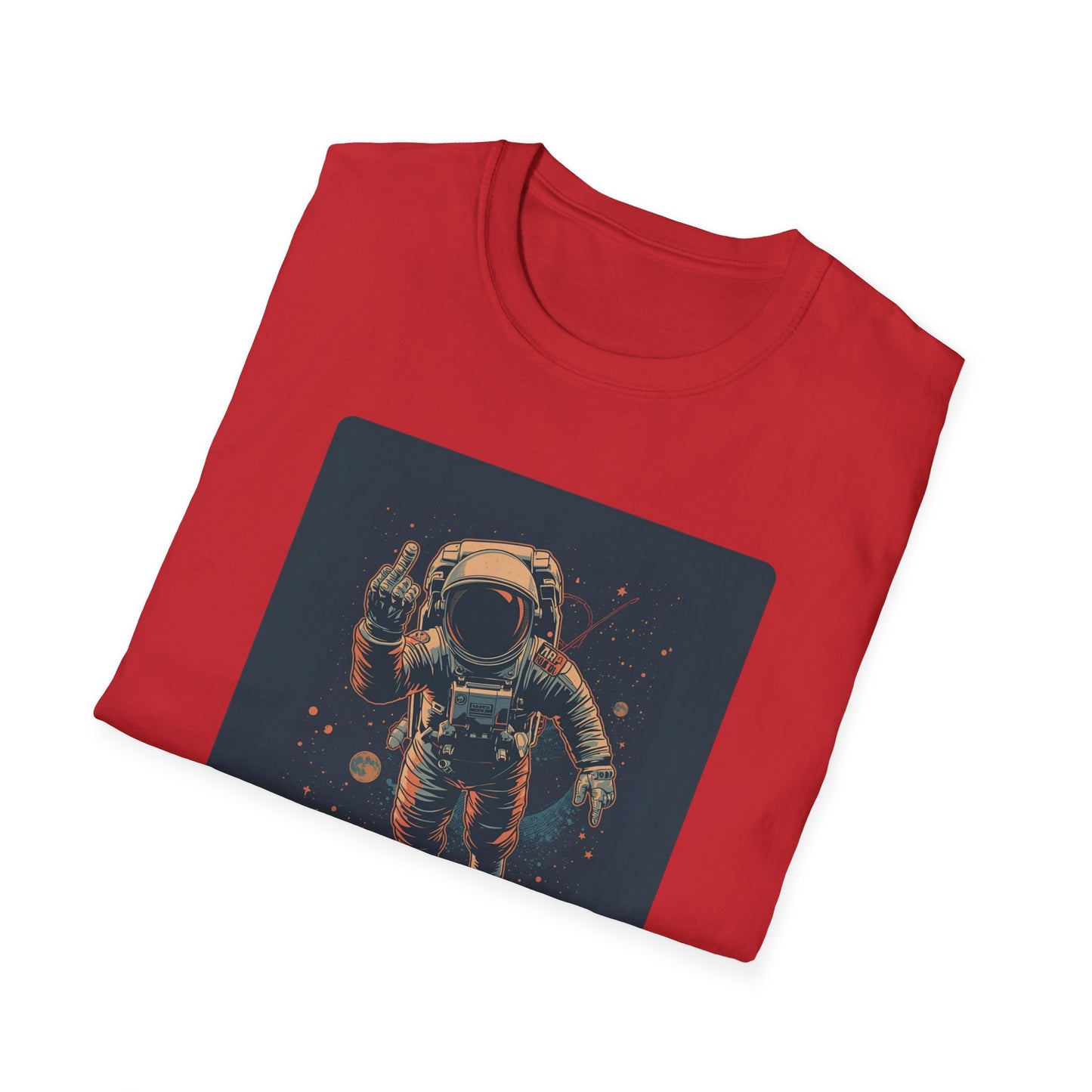 Gravity – Retro Rebel Astronaut Tee