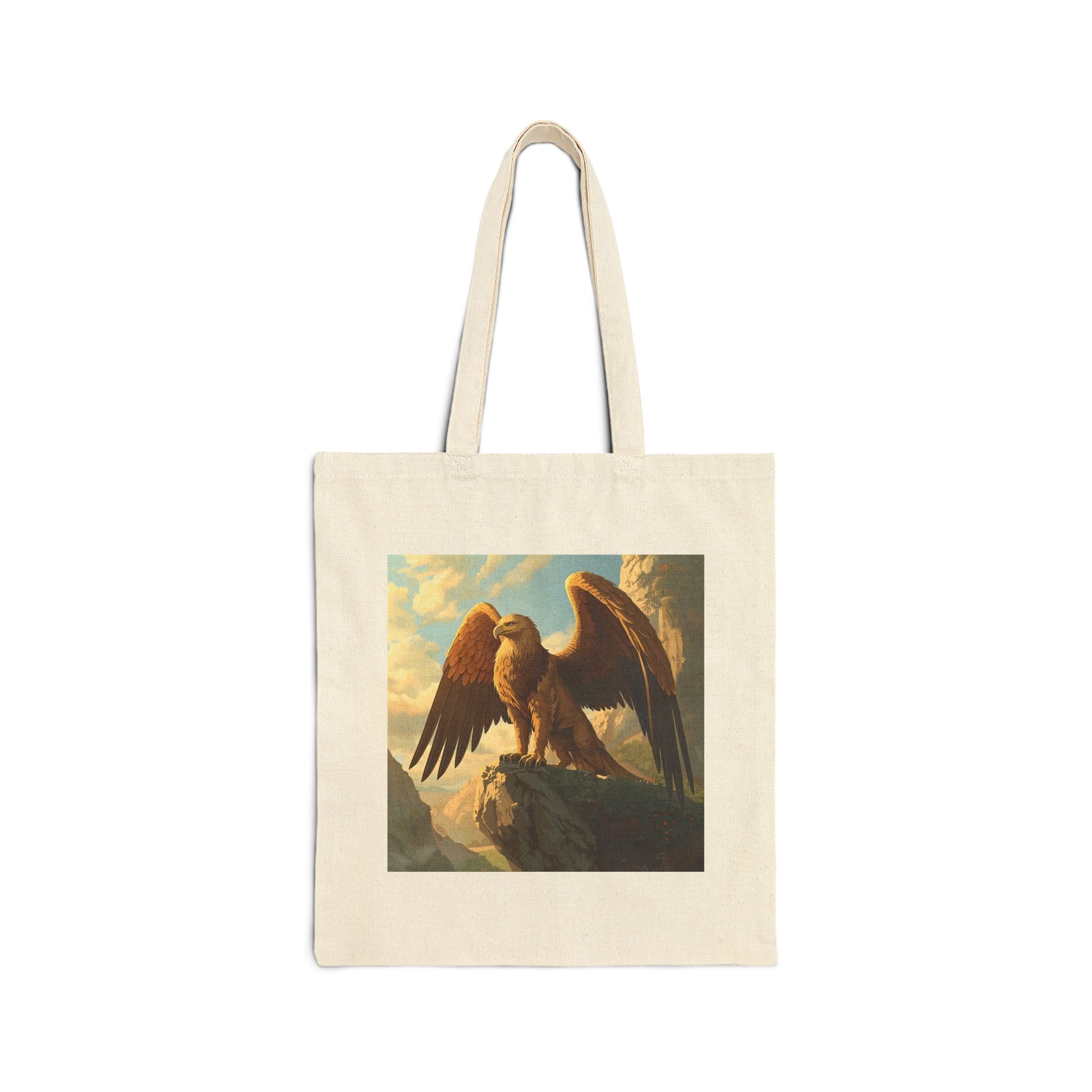 Griffin Guardian of the Peaks Tote Bag in Natural