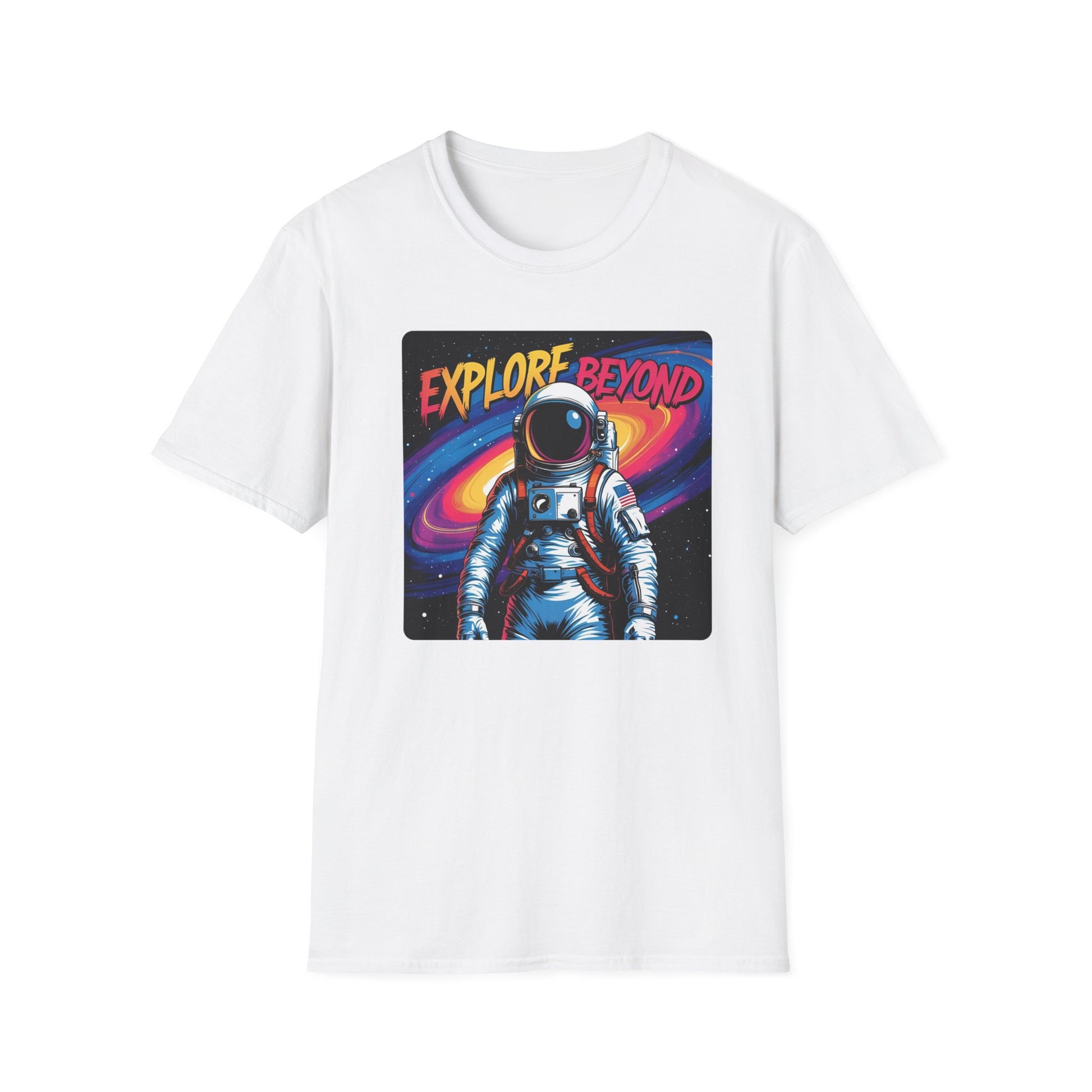 Astronaut Explore Beyond T-Shirt in White