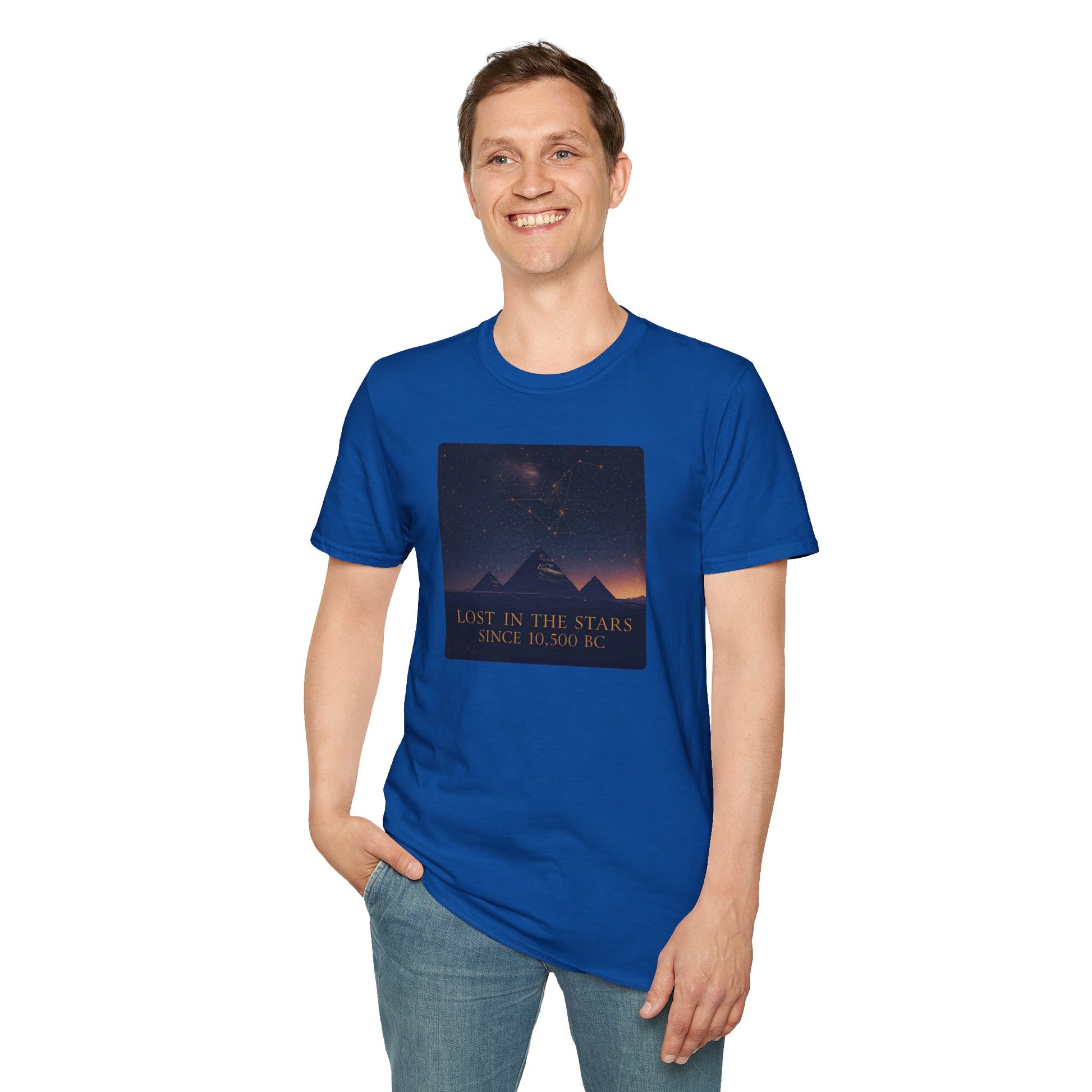Lost in the Stars since 10,500 BC T-Shirt in Royal