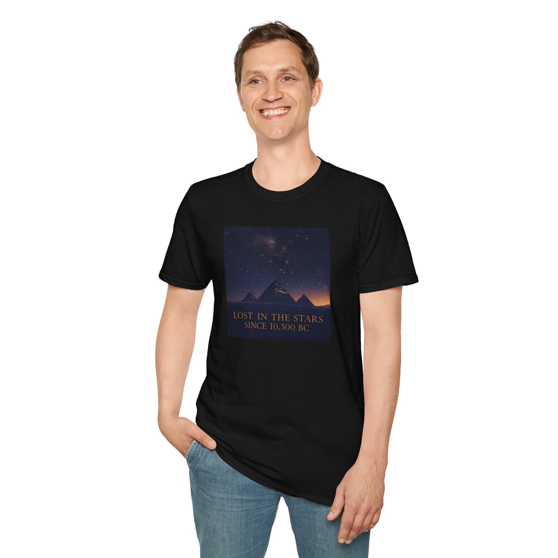 Lost in the Stars since 10,500 BC T-Shirt in Black