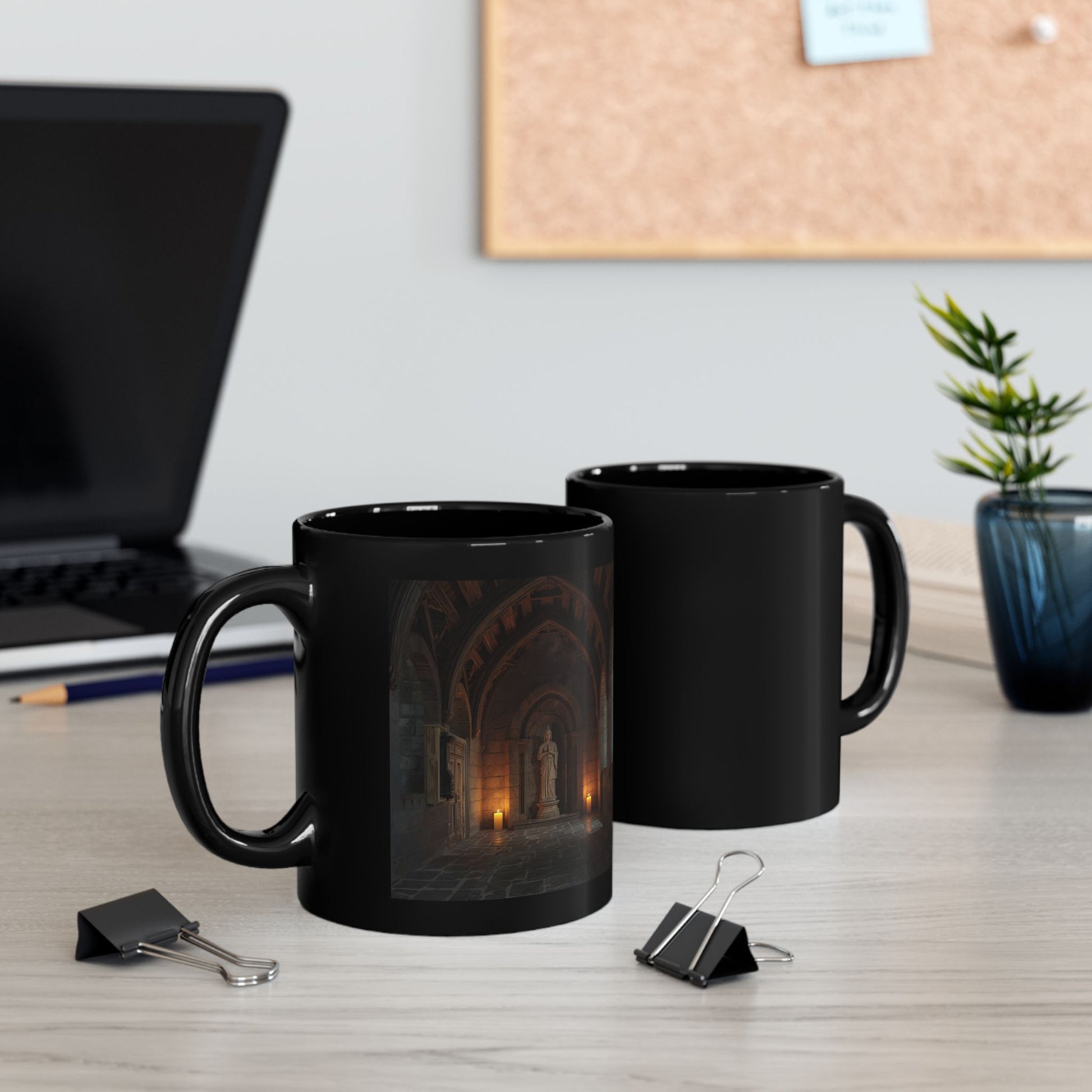 Alcove of Quiet Light mug - front and back view
