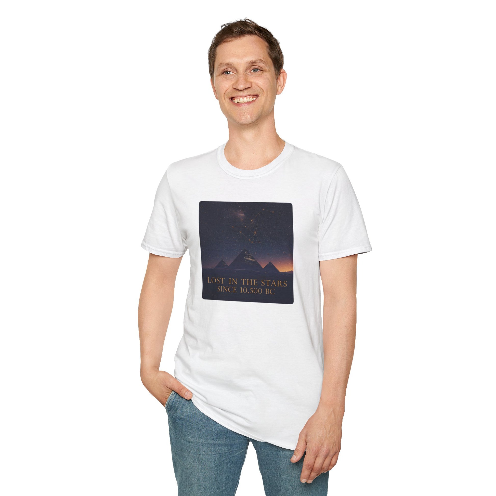 Lost in the Stars since 10,500 BC T-Shirt in White